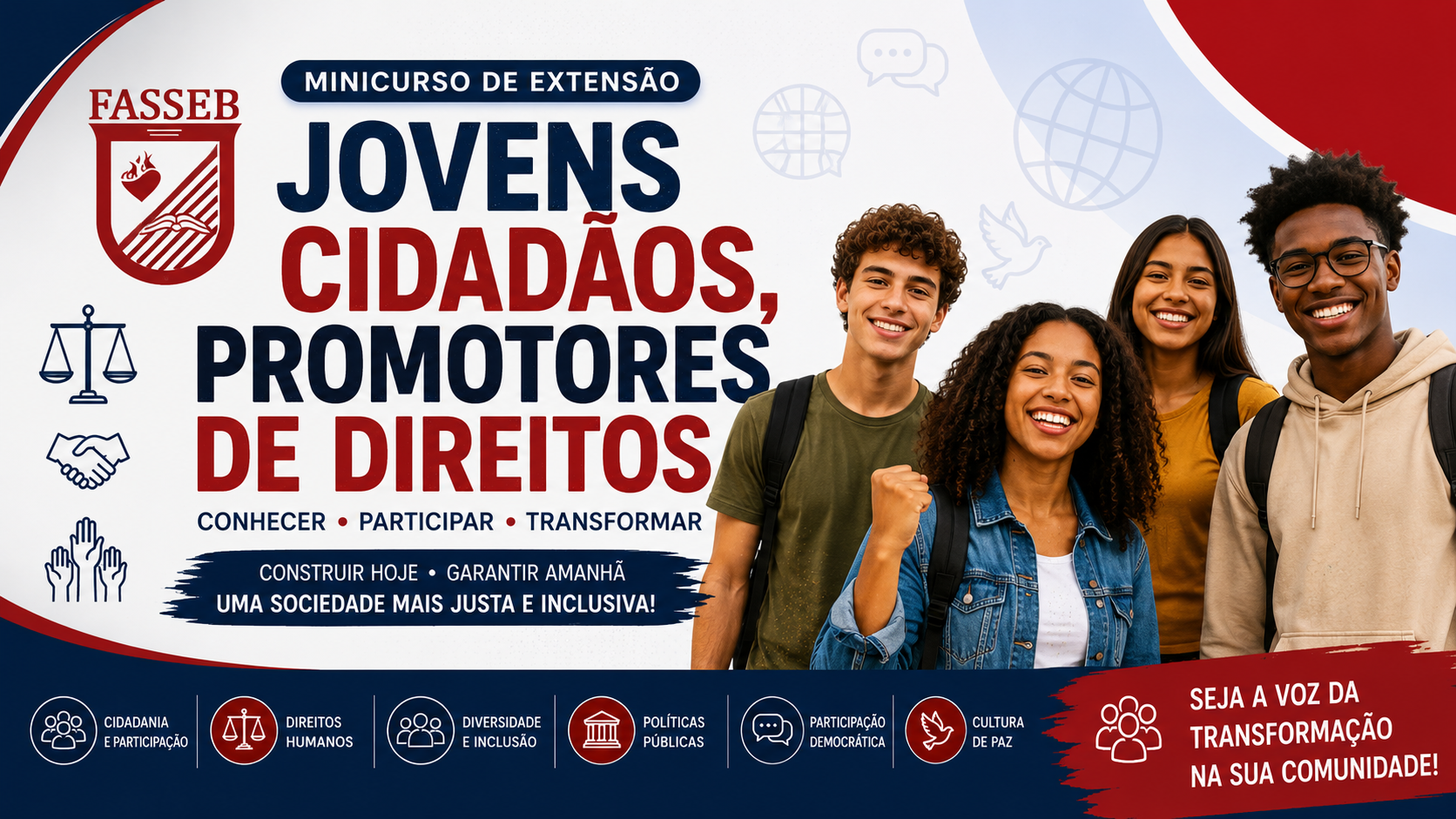 JOVENS CIDADÃOS, PROMOTORES DE DIREITOS